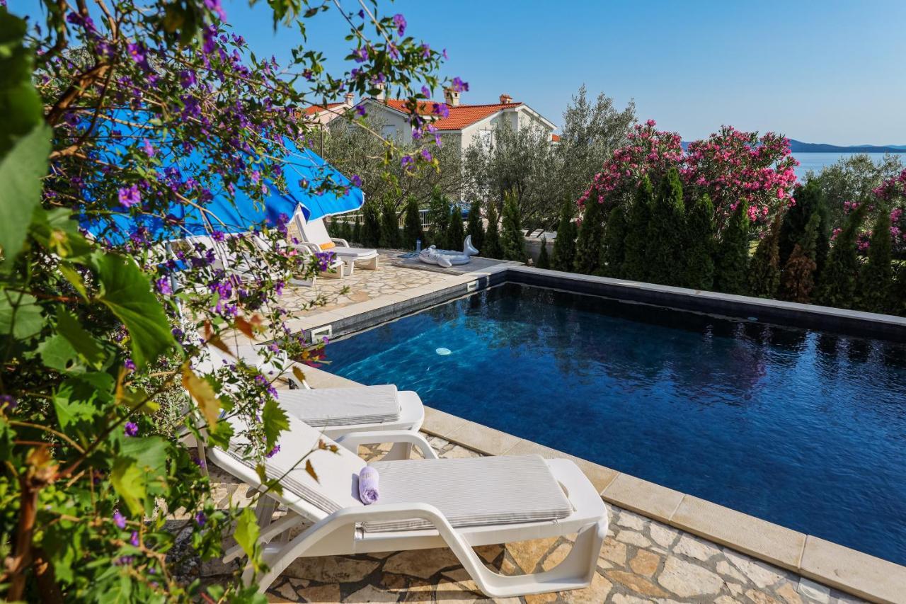 Luton Apartment Zadar Kozino Heating Pool & Jacuzzi المظهر الخارجي الصورة